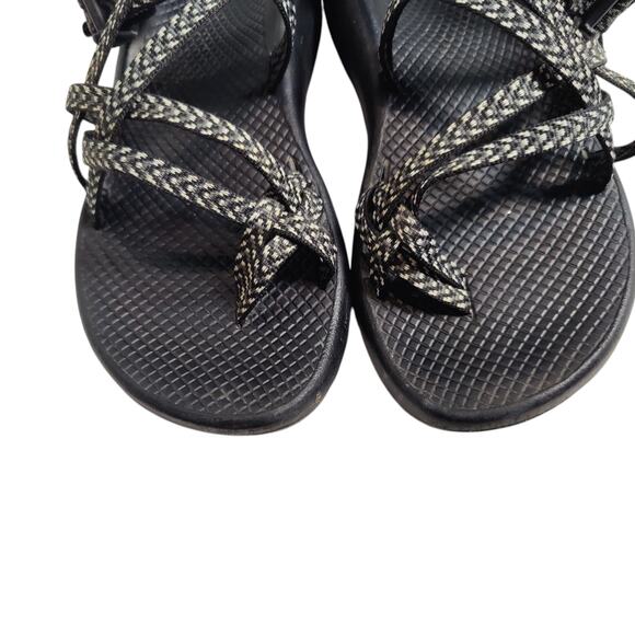 Chaco's Women's Sz 8 Zcloud X2 Limb Black Grey Hiking Trail Sandals Strappy - Picture 3 of 9
